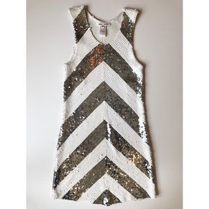 Mini sequence dress